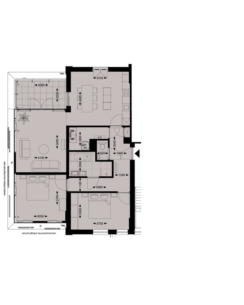 Plattegrond bnr 13