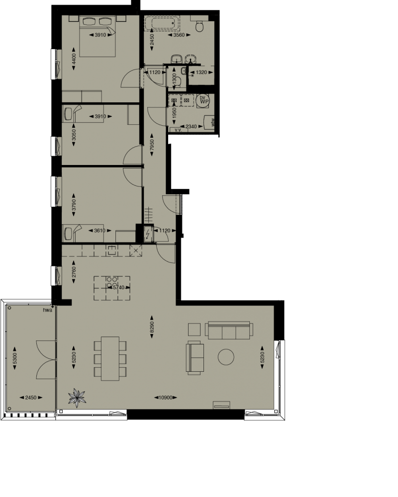 Plattegrond bnr 8